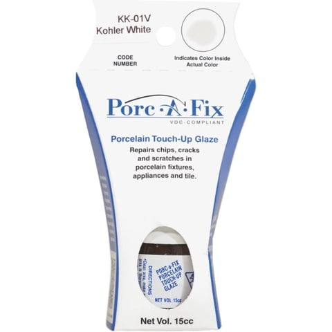 Kit De Reparación Porc-A-Fix Fixture Fix Kk-1V Brush White 15 Ml