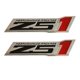 thumbnail image 1 of Emblema Tomilia Z51 de 2 piezas, insignia cromada para capó, 1 of 5
