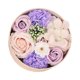 thumbnail image 4 of Caja De Flores De Rosa De Jabón Adorno Floral De Flores Simuladas Para Regalo De Acción De Gracias Violeta, 4 of 5