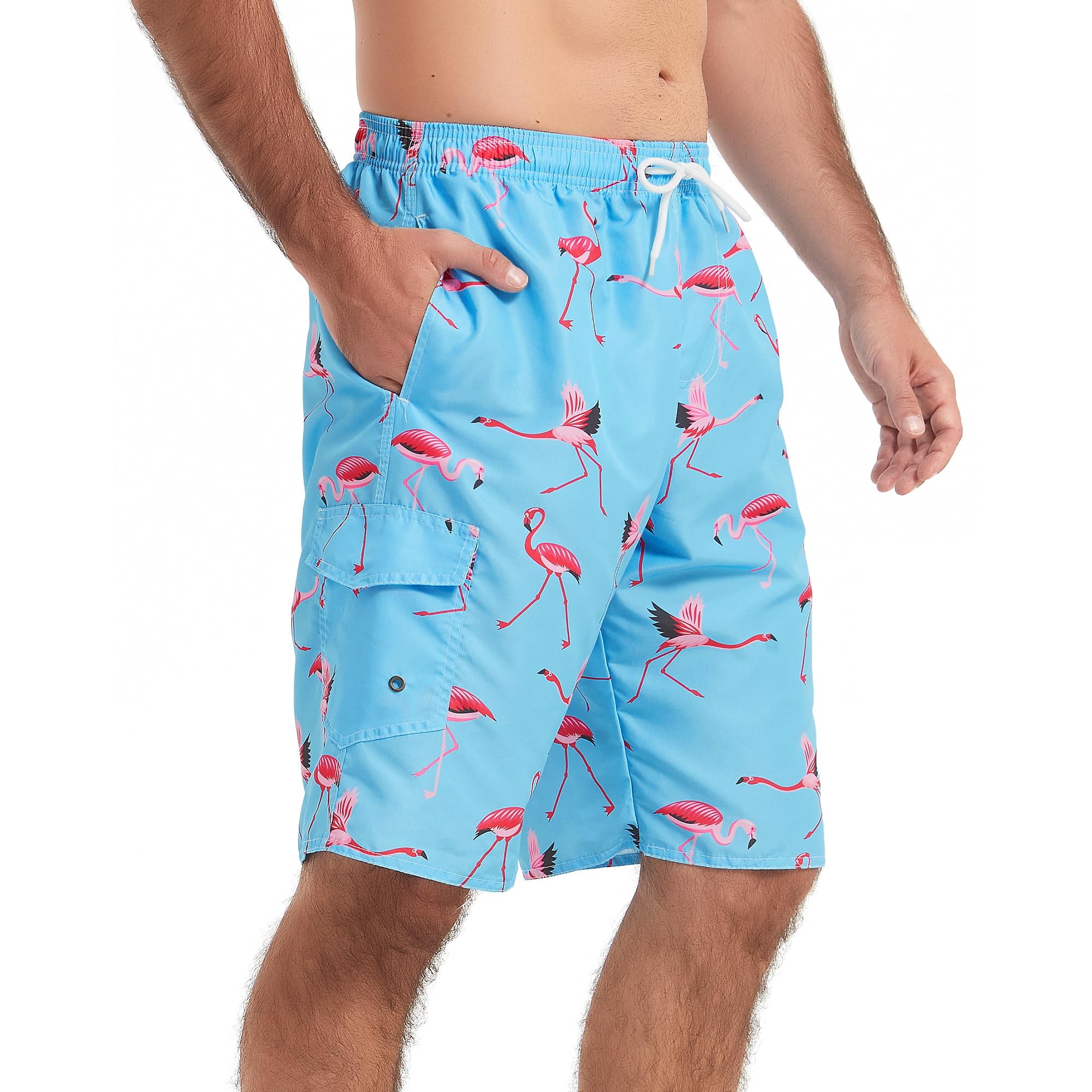 Shorts De Baño Scotamalone De Secado Rápido Con Forro De Malla De 28 Cm