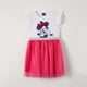 thumbnail image 1 of Vestido Niña Guiño Minnie Blanco Disney, 1 of 4