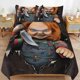 thumbnail image 1 of Chucky Duvet Cover Set, 3 Piece Bedding Set Decorative Comforter Cover Set, 1 of 5