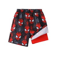Bañador Disney Marvel Spiderman Para Niños Upf 50+ 6-7 Años