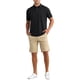 thumbnail image 2 of INSPIRE CHIC Camisas Polo de Hombre de Manga Corta Ligera Ajuste Regular Casual de Negocios Trabajo Sólido Camisa de Golf L Negro, 2 of 6