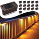 thumbnail image 1 of Luces solares de terraza OZEM, paquete de 16, impermeables para espacios exteriores, 1 of 6