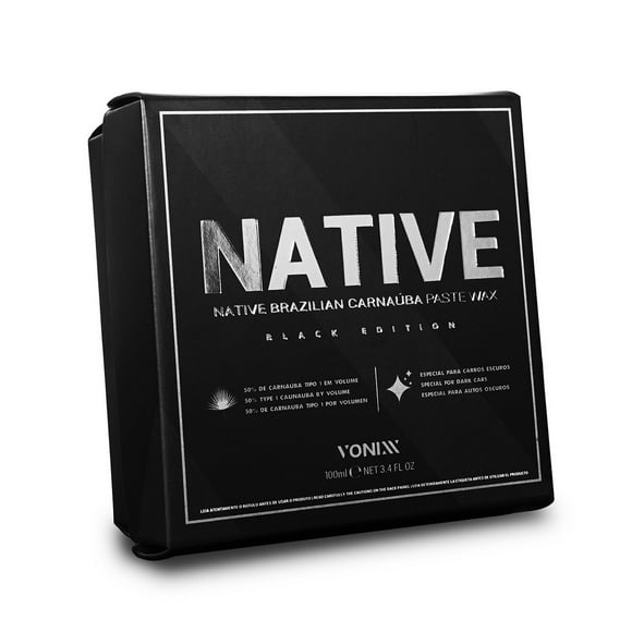 NATIVE - Cera Carnauba en Pasta - para Autos Oscuros
