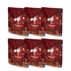 thumbnail image 2 of Pack 6 fundas de respaldo de sillas navidad con pompón 25n9, 2 of 3