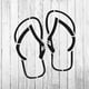 thumbnail image 4 of Plantilla de esténcil Flip Flops de Mylar duradero, 4 of 5