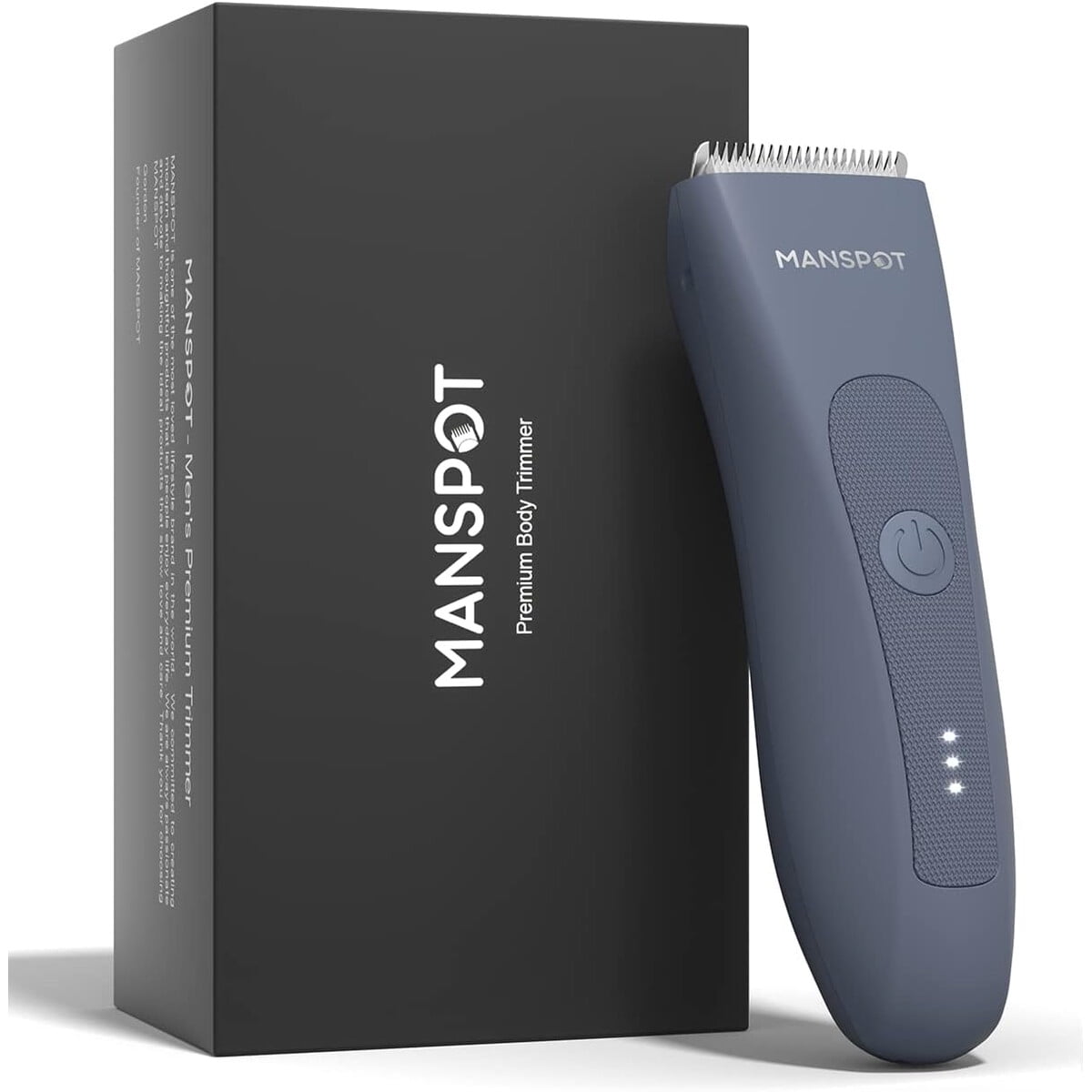 Recortadora Eléctrica Manspot Groin Hair Impermeable Recargable