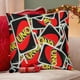 thumbnail image 4 of UNO Fundas de almohada de terciopelo con tema, regalos de funda de almohada, decoración para el hogar, cojín de lanzar, regalo de cumpleaños para fans y parejas. 40cm x 40cm., 4 of 6