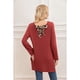 thumbnail image 3 of Sweater Mini Vestido Corto Tejido Abertura Lazo Espalda 2005, 3 of 3