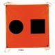 thumbnail image 1 of S.O.S. Flag Jim-Buoy 1851 de plástico resistente con bolsa de almacenamiento, 1 of 1