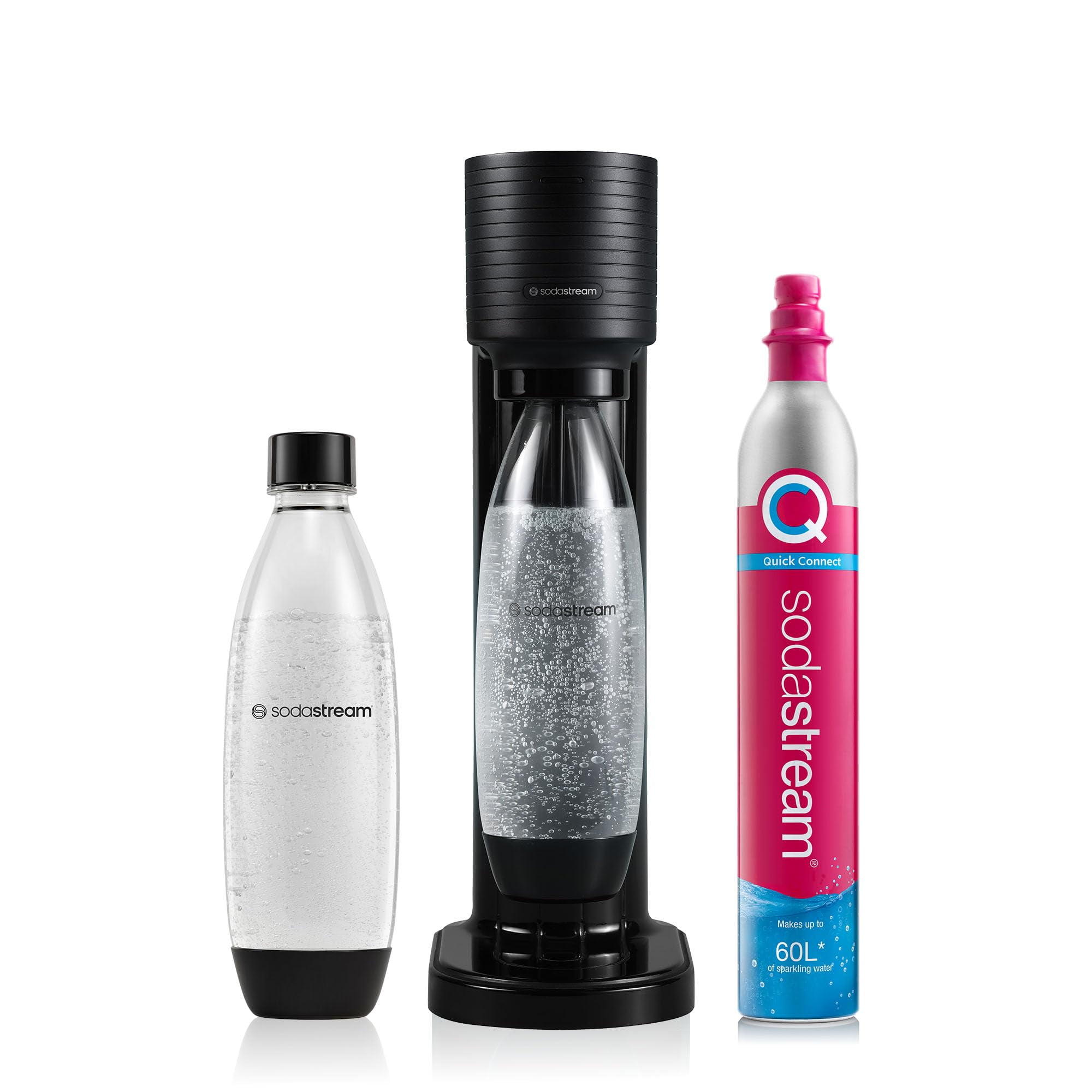 Máquina Para Hacer Agua Con Gas Sodastream Gaia Black