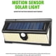 thumbnail image 2 of 1pc 190 LEDs Upgrading Solar Light Wall, Outdoor Security Lighting, Night Light, Waterproof IP65 Motion Sensor Detector, 4-mode Garden, Rear Door, Stair, Fence, Deck, Courtyard, Driveway, 2 of 2