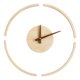 thumbnail image 2 of Reloj De Madera De Madera De 14 Pulgadas Simple Minimalista Moderno Transparente Para La Tienda De Cafetería, 2 of 5