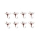 thumbnail image 2 of 8 Uds Moscas De Pesca Con Mosca Cebos Artificiales Para Lubina Rayada Blanca Trucha Pargo 9mm X 2,5mm, 2 of 3