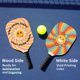 thumbnail image 2 of Juego de 6 palas de Pickleball PYD Life 19 x 39 cm para sublimación, 2 of 6