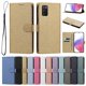 thumbnail image 1 of Cartera para Samsung Galaxy A03s con Bolsillo de Tarjetas, Dorado, 1 of 6