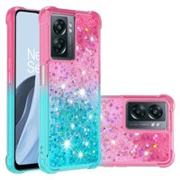 Foxdock - Funda Para Oneplus Nord N300 Con Diseño Gradiente Y Brillo Líquido Antigolpes Tpu