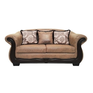 América Decora - Sofá Con Resorte Estructural 3 Personas Búfalo Envejecido Terracota