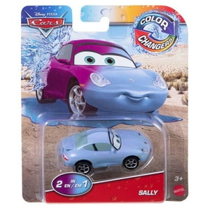 Vehículo De Juguete Mattel Cars Sally Color Change