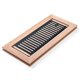 thumbnail image 2 of Soporte empotrado Floor Register Razo de roble blanco de 10 x 30 cm con amortiguador, 2 of 6