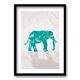 thumbnail image 1 of Cuadro Elephant Green 70x50cms, 1 of 1