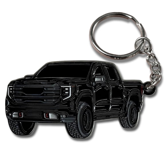 Llavero FOUR WHEEL BEAST Sierra 5 cm Negro