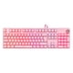 thumbnail image 1 of Teclado mecánico Najash Pinkker NJ392 SPA USB, 1 of 2