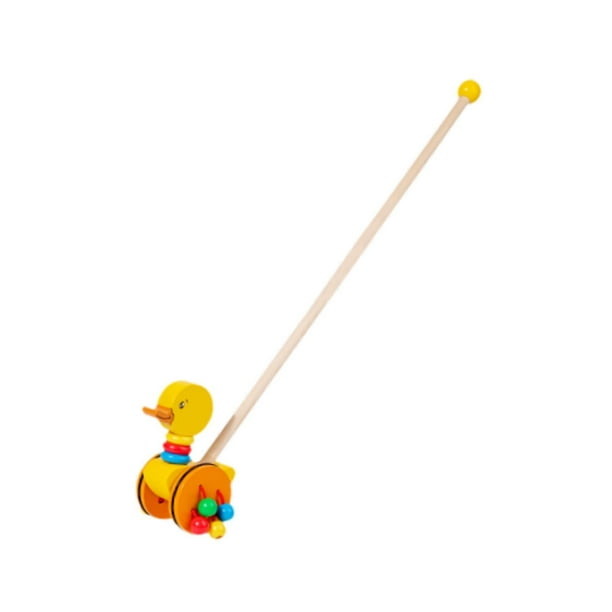 Juguete De Arrastre De Madera Con Forma De Perro, Goki, Color Negro Y Rojo, Ideal Para Aprender A Caminar, Para Niños A Partir De 12 Meses