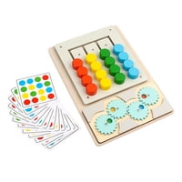 Magideal - Juguete De Combinación De Colores Acertijos Juego Clasificación De Colores Juguetes Educativos Preescolares Para Regalos De Fiesta Niños Niños Y