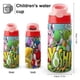 thumbnail image 2 of YoshiBotella de Agua con Tapa Pop Top de Un Toque, Acero Inoxidable, a Prueba de Fugas, para Deportes, Botella Infantil rosa 12 oz, 2 of 6
