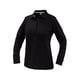 thumbnail image 1 of Polera Polo Comfort Spandex Manga Larga Mujer Negro Talla XXL, 1 of 3