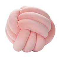 Bothyi - Almohada De Bola De Nudo Suave, Almohada Redonda Hecha A Mano Para Oficina, Sala De Estar, Rosa