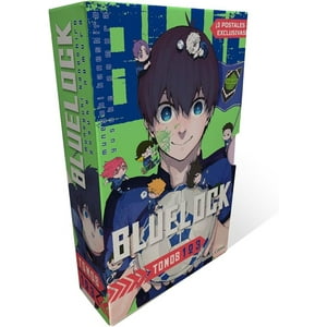 Planeta Cómic - Libro Shonen Starter Set Blue Lock Nº 1+2+3 Muneyuki Kane