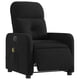 thumbnail image 1 of Sillón Reclinable Eléctrico Vidalx Tela Negra Masaje Vibración, 1 of 3