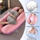 thumbnail image 3 of Almohada para embarazadas, almohada en forma de U desmontable y lavable, cojín grande, almohada de cintura, 3 of 5