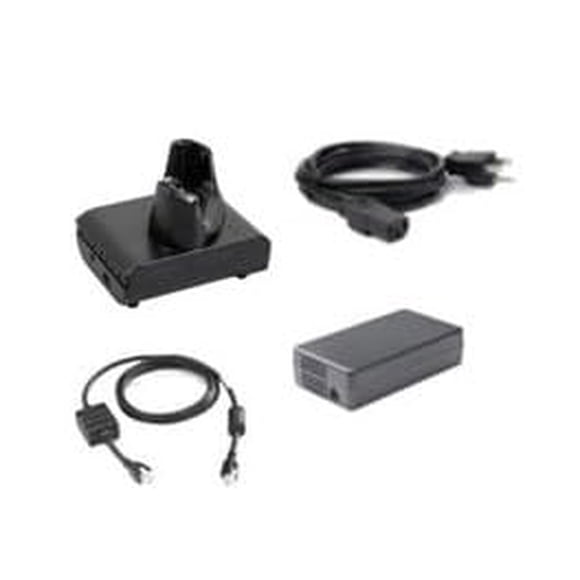 Cradle Bundle Zebra USB de una sola ranura y carga con fuente de alimentación