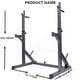 thumbnail image 4 of Rack Sentadillas y Pecho Altura y Ancho Ajustable + Dips, 4 of 4