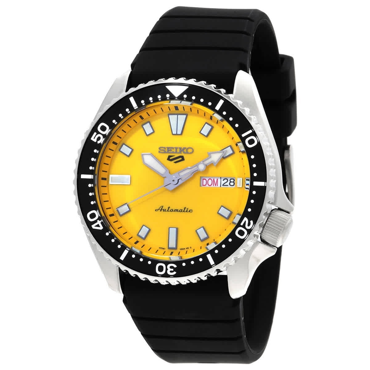 Reloj Automático Seiko 5 Sports Esfera Amarilla