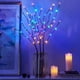thumbnail image 2 of Luces de camino con ramitas navideñas, 60 LED, diseño de ramitas, 2 of 9