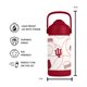thumbnail image 4 of Botella infantil con logo de marcas NCAA Indiana Hoosiers 355 ml, 4 of 4