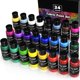 thumbnail image 1 of Kit de Pintura para Tela HIPPIE CRAFTER 24 colores 59 ml, 1 of 8