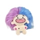 thumbnail image 5 of Linda Mu?eca Decorativa De Dibujos Animados De Peluche Para Ni?os Y Ni?as, Relleno De Cesta, Azul Y Violeta, 5 of 5