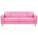 thumbnail image 1 of Sofa New Retro 3CG Felpa 05 Rosado, 1 of 6
