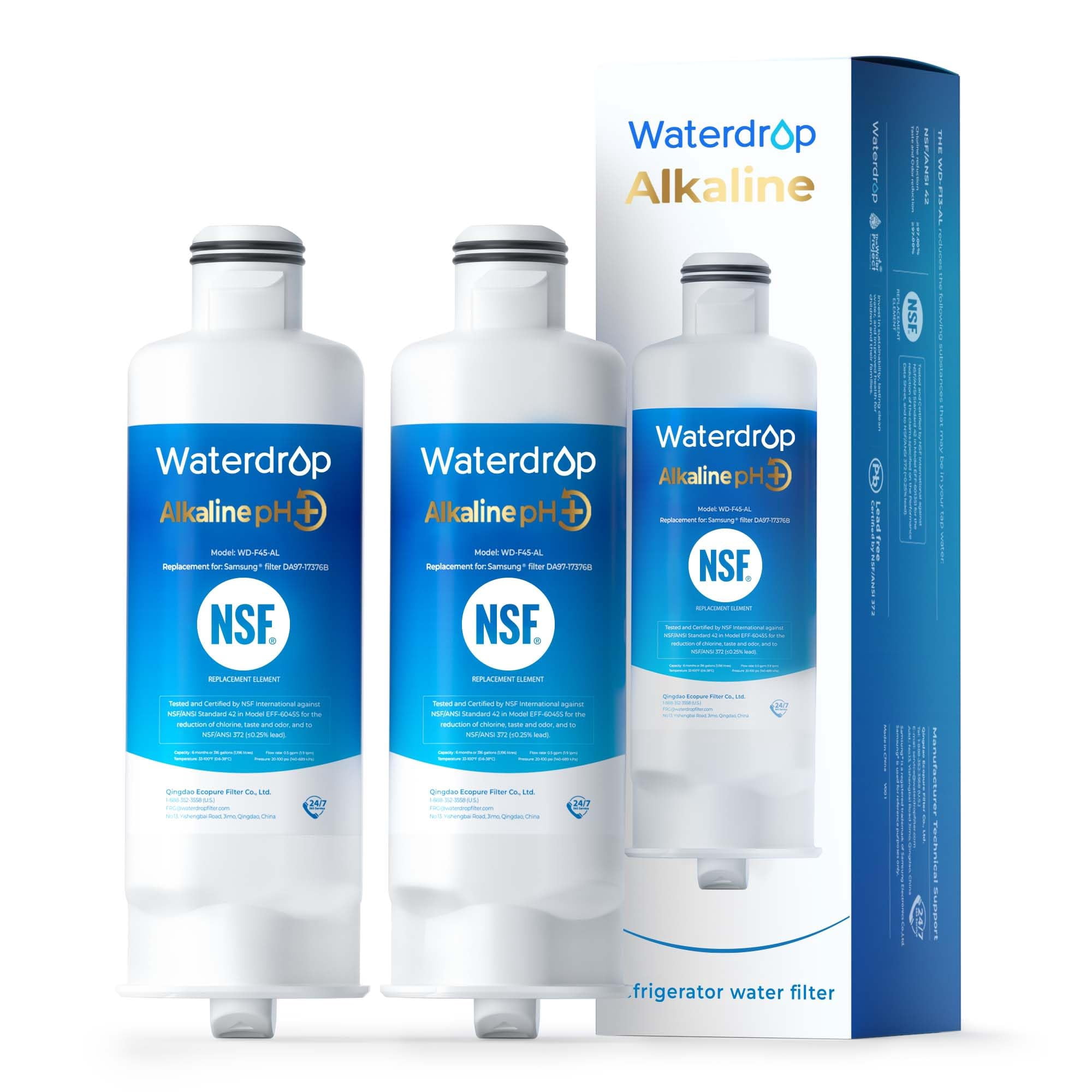 Filtro De Agua Waterdrop Alkaline Da97-17376b Para Samsung