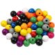 thumbnail image 2 of 500 Uds Cuentas Redondas De Madera Cuentas Sueltas De Madera 16mm Agujero DIY Pulsera Granja, 2 of 5