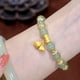 thumbnail image 5 of Lucky Chinese Style Beaded Bracelet with Flower Pendant - Perfect Hand Jewelry for Women and Girls, 5 of 5