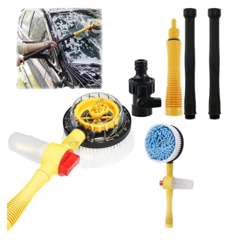 Genérico - Cepillo Para Lavado De Autos Rotatorio Amarillo