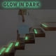 thumbnail image 2 of Make Your Home Safer with 6pcs Luminous PEVA Non-Slip Stickers - Perfect for Bathroom, Stairs, and Bathtub, 2 of 4